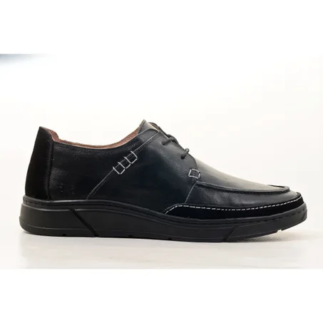 Chaussure de ville noir blanc 010