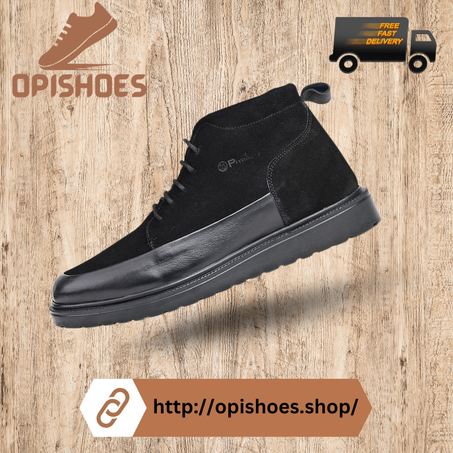 Mini Bottine daim Noir YR06