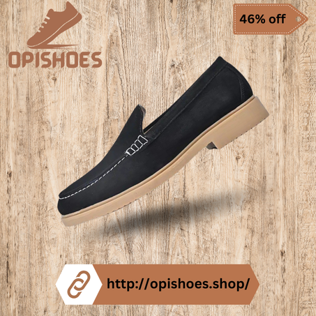 Chaussures homme en daim de Noir – YR92