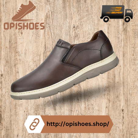 Chaussures Médicales Pour Homme Color Marron – YR128