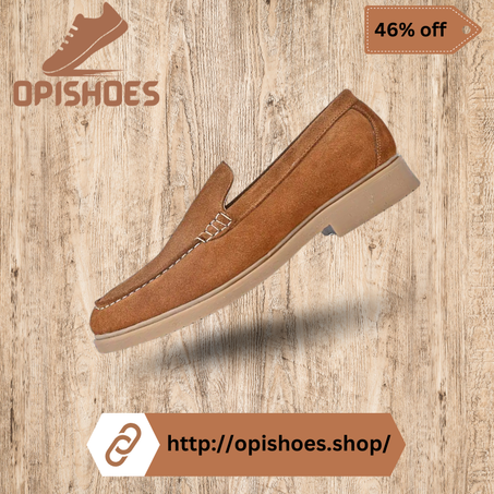 Chaussures homme en daim caramel – YR92