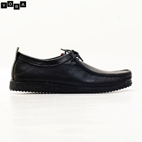 Chaussure noir en cuir Réf  01