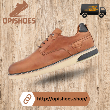 Chaussures De ville  en cuir gold – YR33