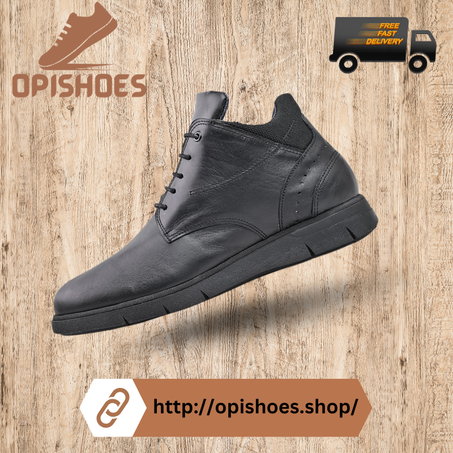 Mini Bottine cuir Noir – YR55