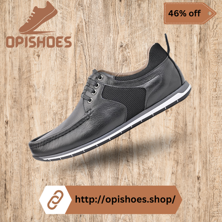 Mocassins hommes en cuir Noir – YR51