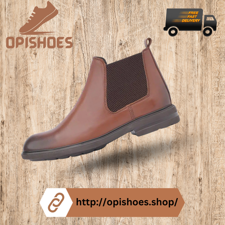 Boots Homme cuir gold haut gamme – YR138