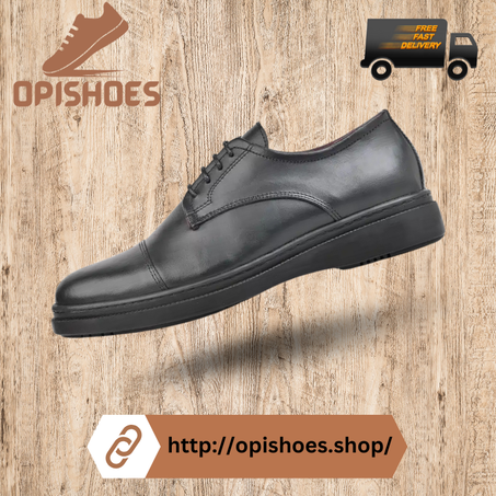 Chaussures homme classe en cuir – YR82 – Noir