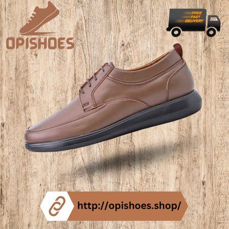 Chaussures Ultra confort en Cuir Marron – YR68
