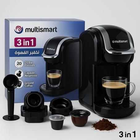 CAFETIERE MULTISMART 3EN1 INOX