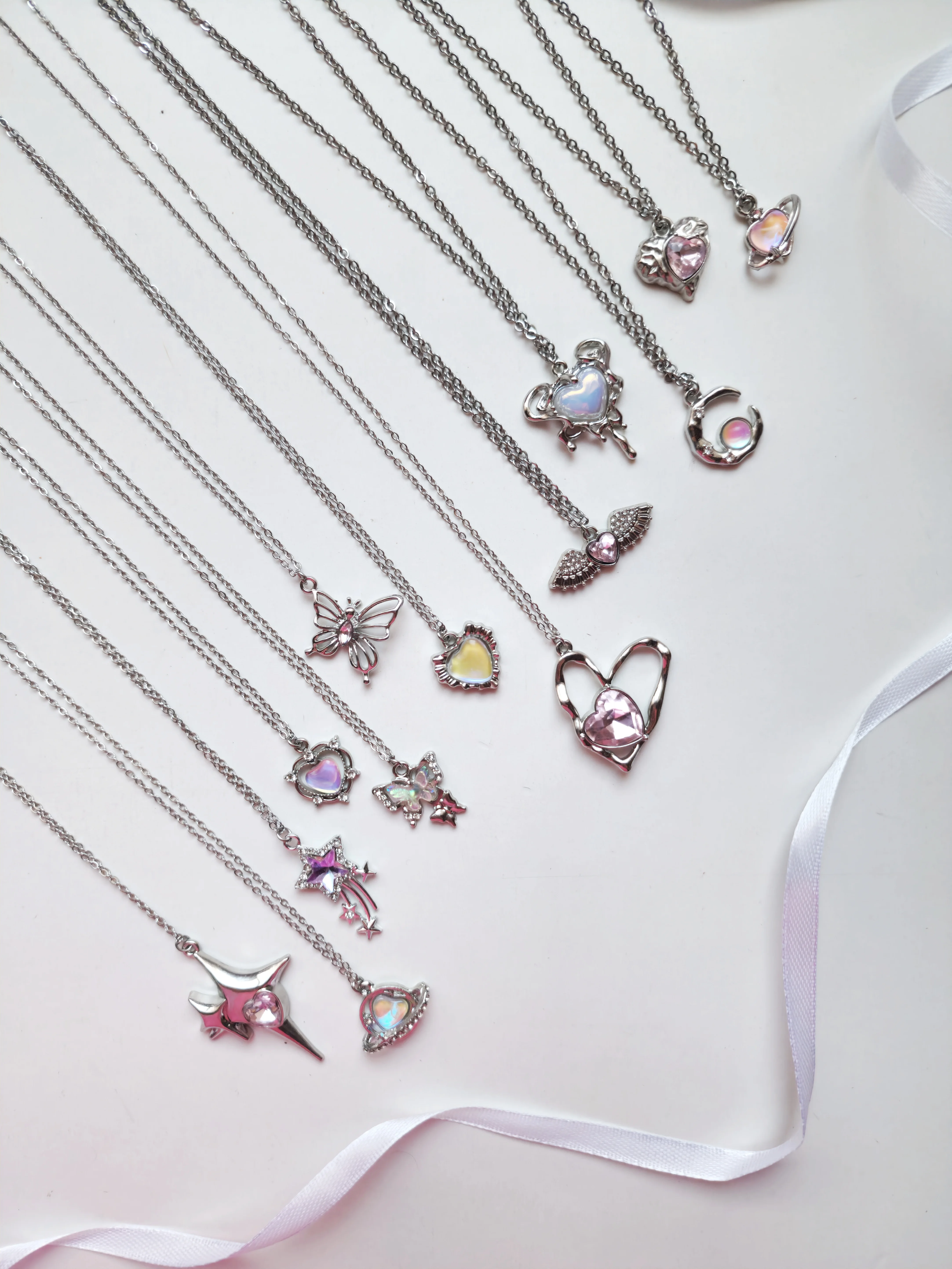 Charm necklaces