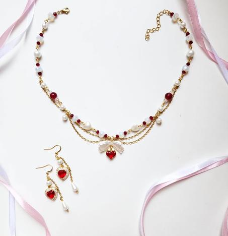 Valentino set (red)
