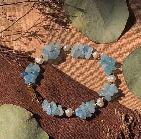 Bracelet avec pierre naturelles