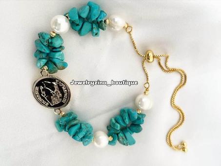 Tres belle bracelet avec pierr naturelles