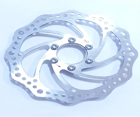 Disque Frein VTT 6 Trous Argent