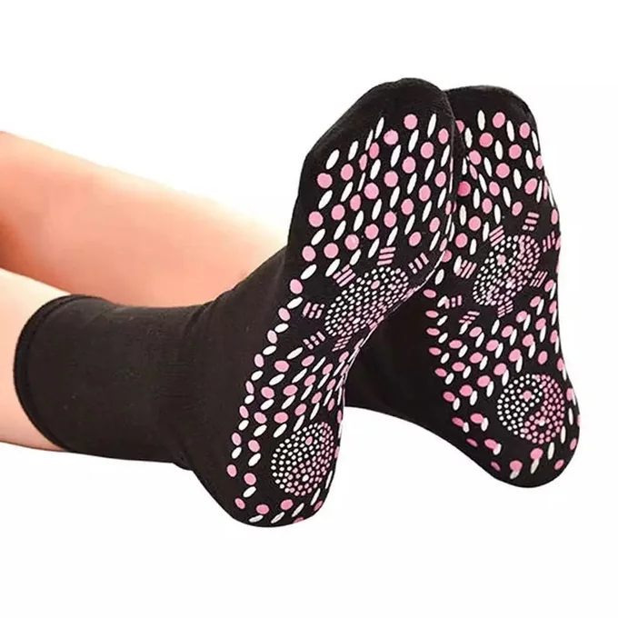 Tourmaline thermal socks ( Black )