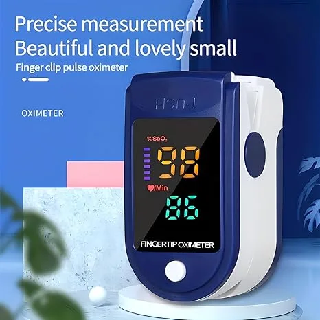 Fingertip Oximeter جهاز-قياس-التأكسج-النبضي