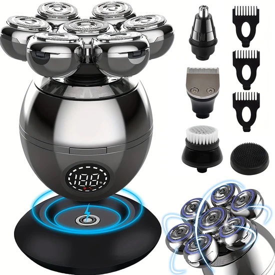 5 in 1 face and head shaver
