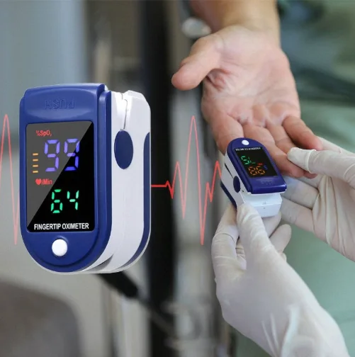 Fingertip Oximeter جهاز-قياس-التأكسج-النبضي