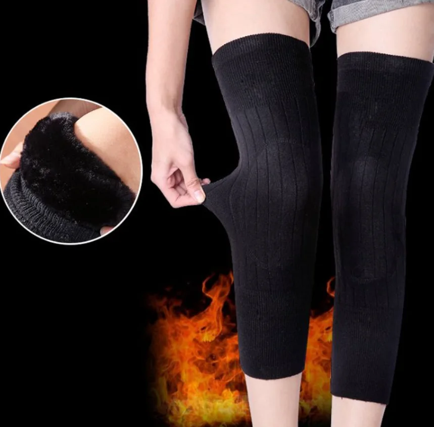 Cashmere Wool Knee Pads Support (Pair)