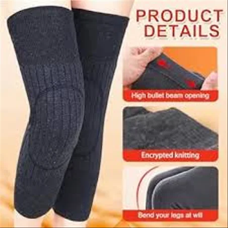Cashmere Wool Knee Pads Support (Pair)