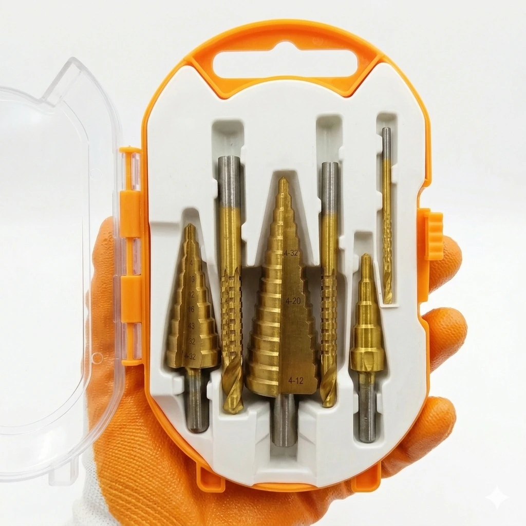 مجموعة المثقاب الاحترافي لجميع المعادن 🔩