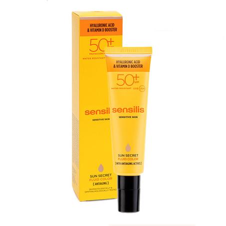 SENSILIS SUN SECRET HA COLOR FLUID SPF50+ 50ML