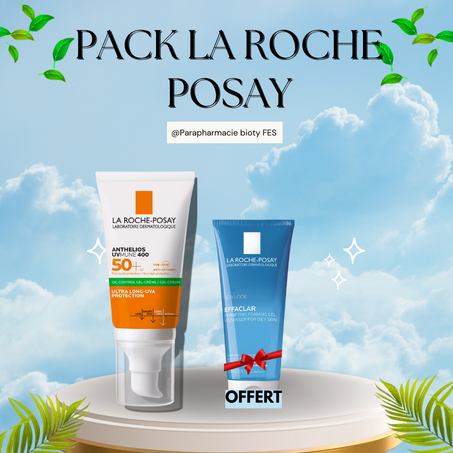 La Roche Posay Crème Oil Control + Gel Moussant Offert