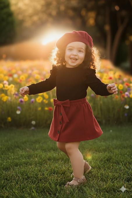 ✨ طقم الخريف الراقي للأطفال ✨