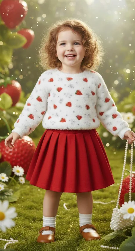 🍓 طقم الفراولة الساحر 🍓