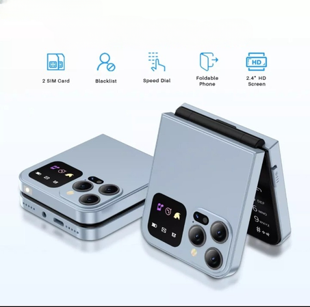 هاتف قابل للطي + كيت بلوتوث