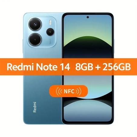 Téléphone intelligent Xiaomi Redmi Note 14 NFC