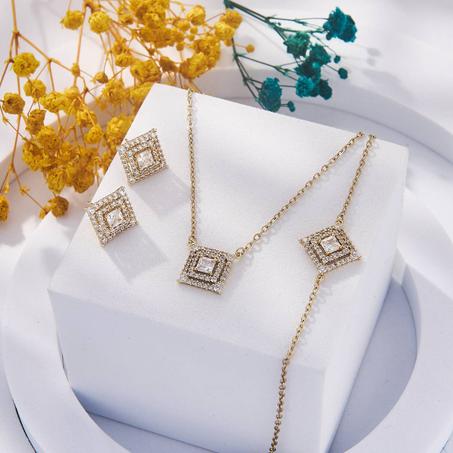 أنسومبل فاخر سنسلة براسلي حلقات