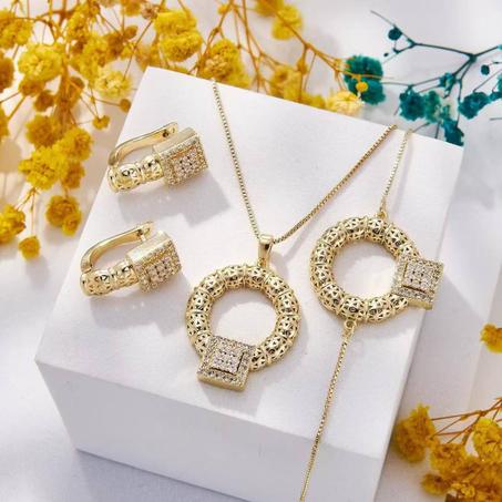 أنسومبل فاخر سنسلة براسلي حلقات