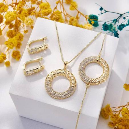 أنسومبل فاخر سنسلة براسلي حلقات