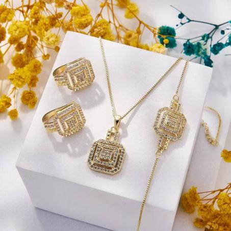 أنسومبل فاخر سنسلة براسلي حلقات