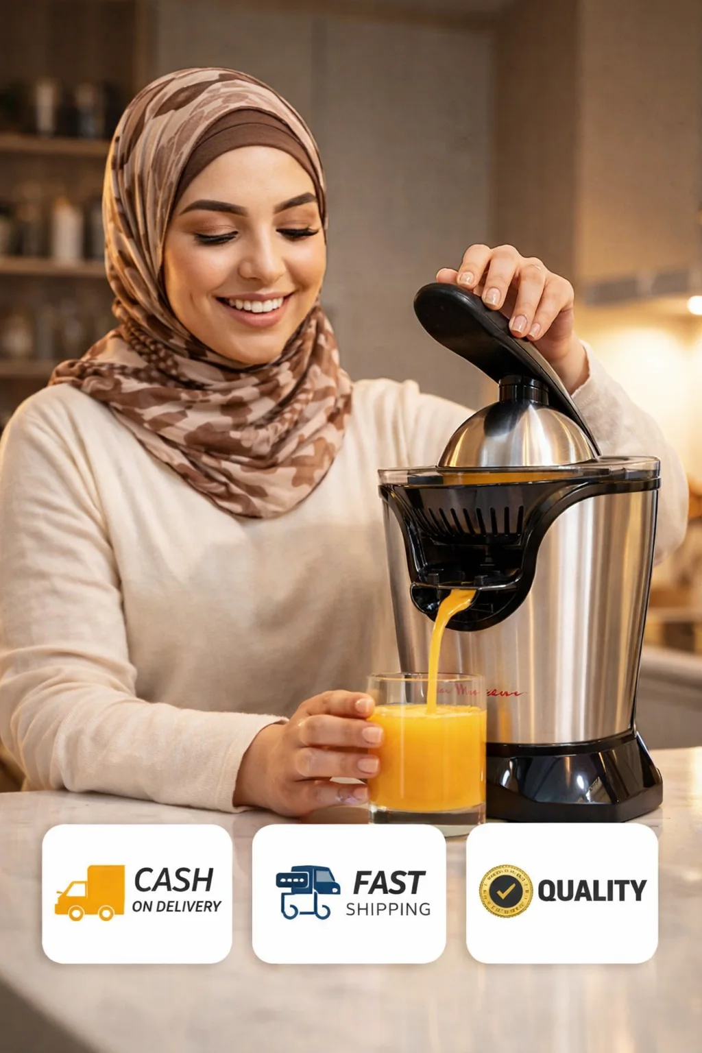 جهاز عصر الحمضيات الكهربائي