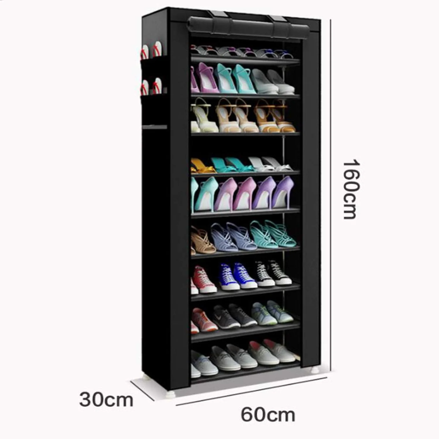 حاملة الاحدية 10 رفوف