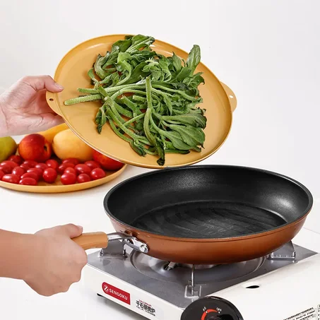 غطاء طبق شفاف