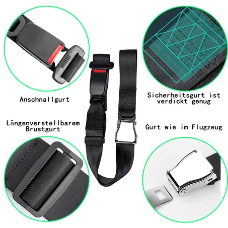 حزام أمان للنساء الحوامل قابل للتعديل