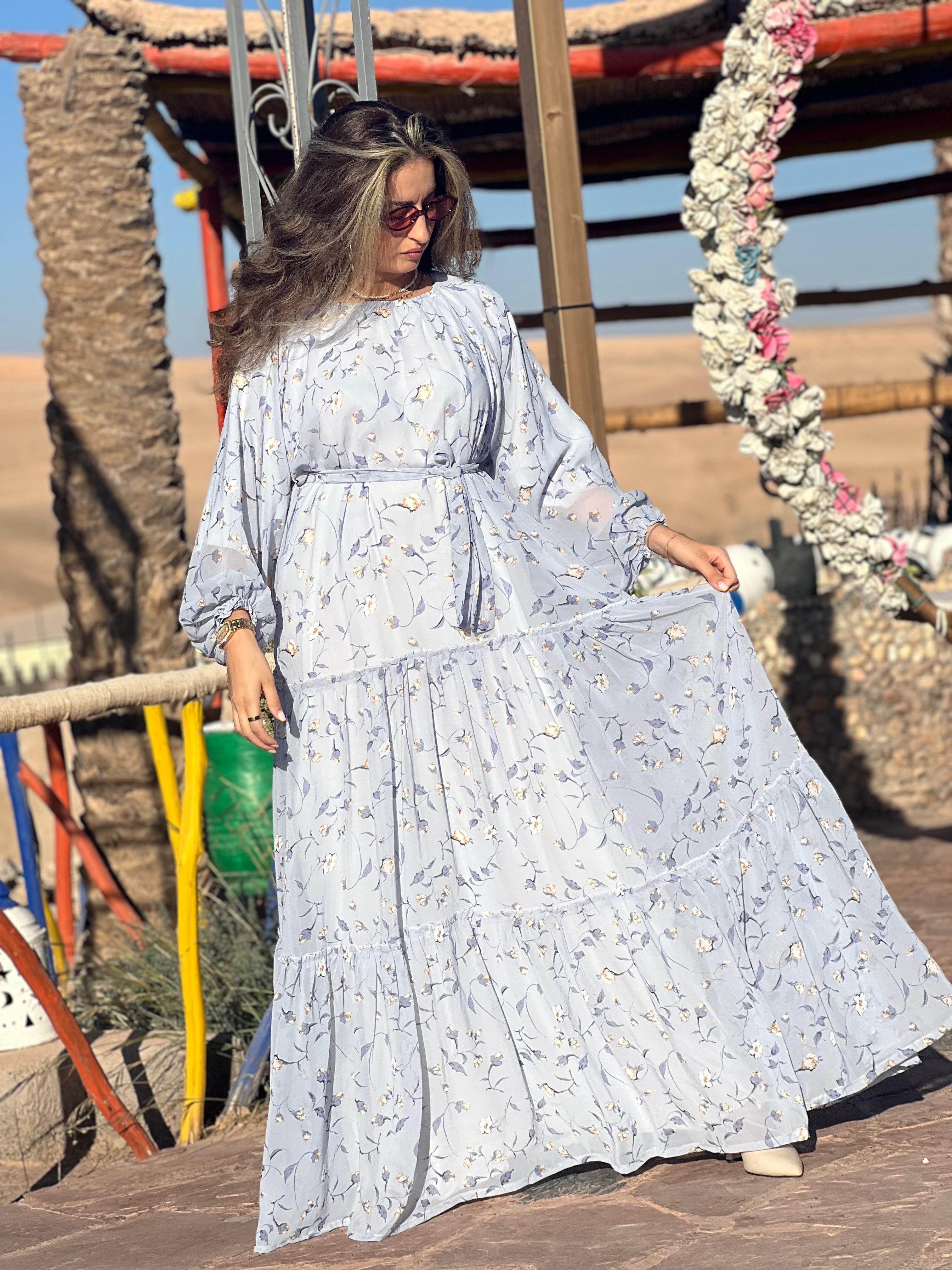 Robe mousseline