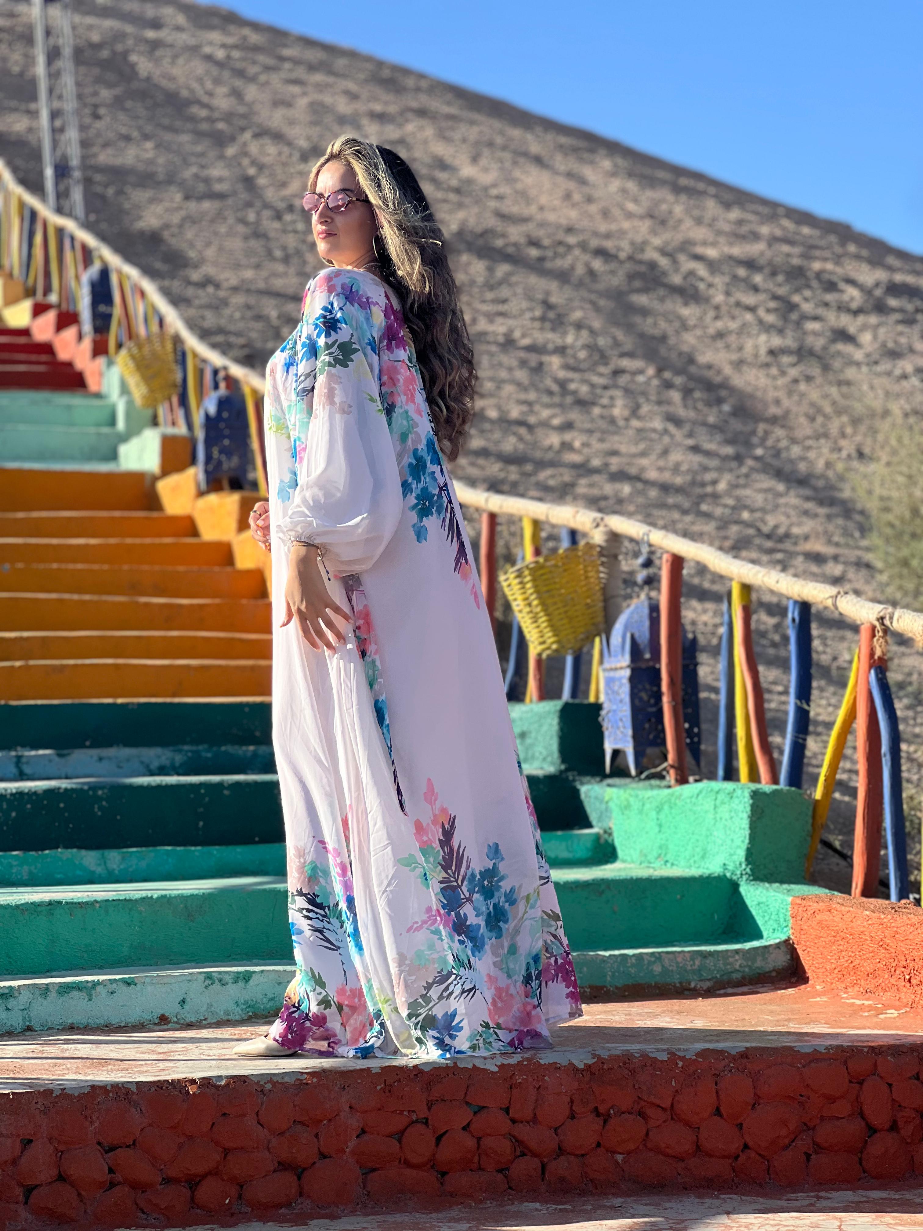 Robe fleurie