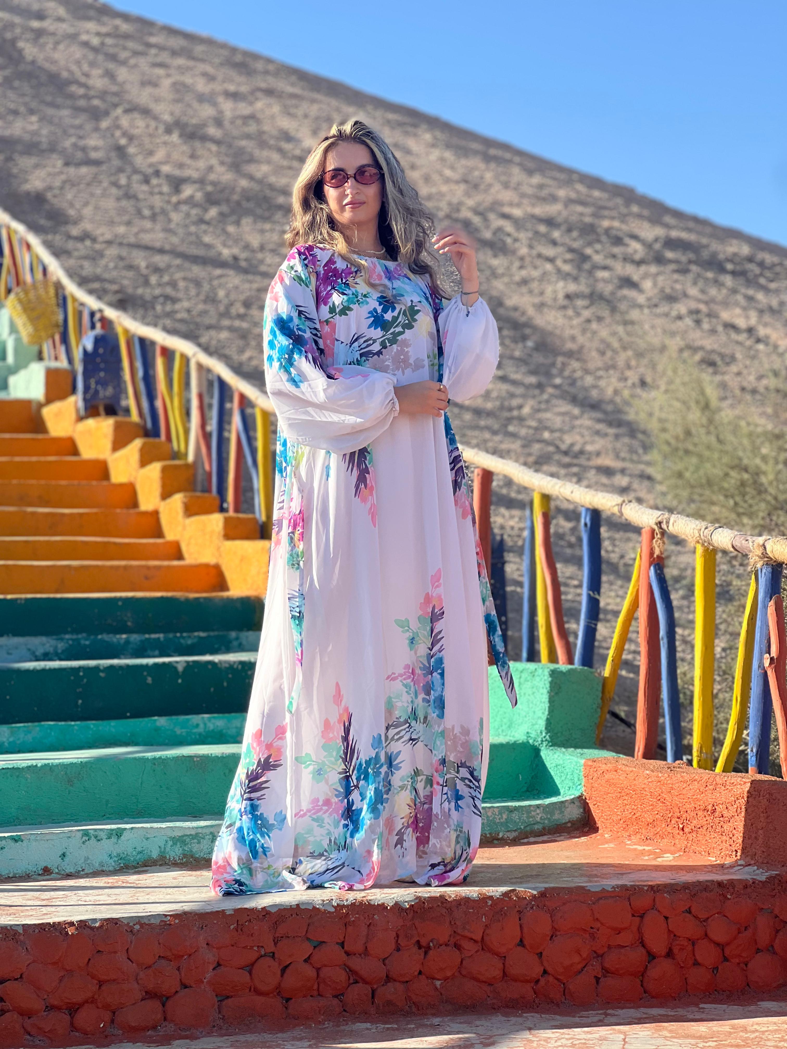 Robe fleurie