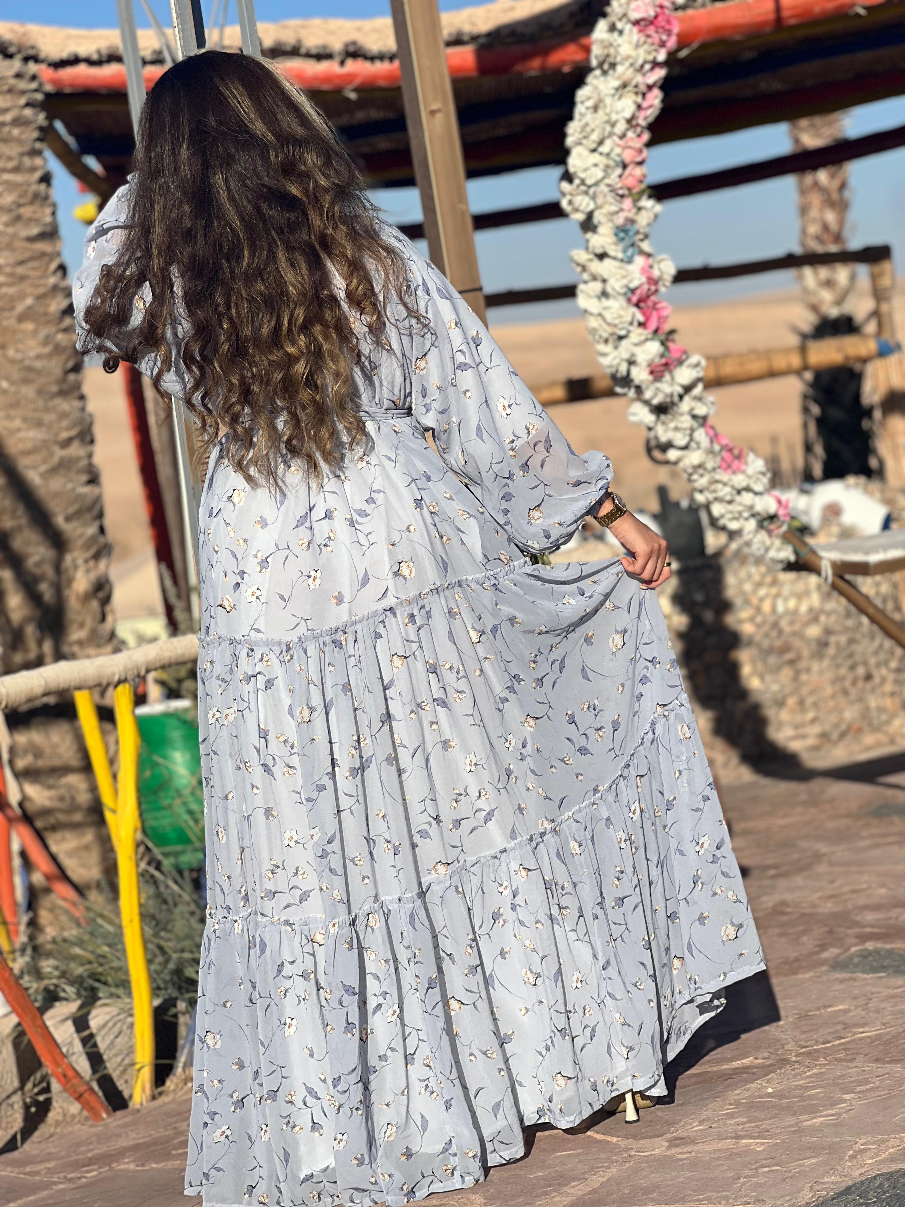 Robe mousseline