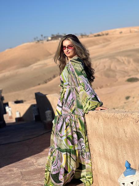 Robe verte