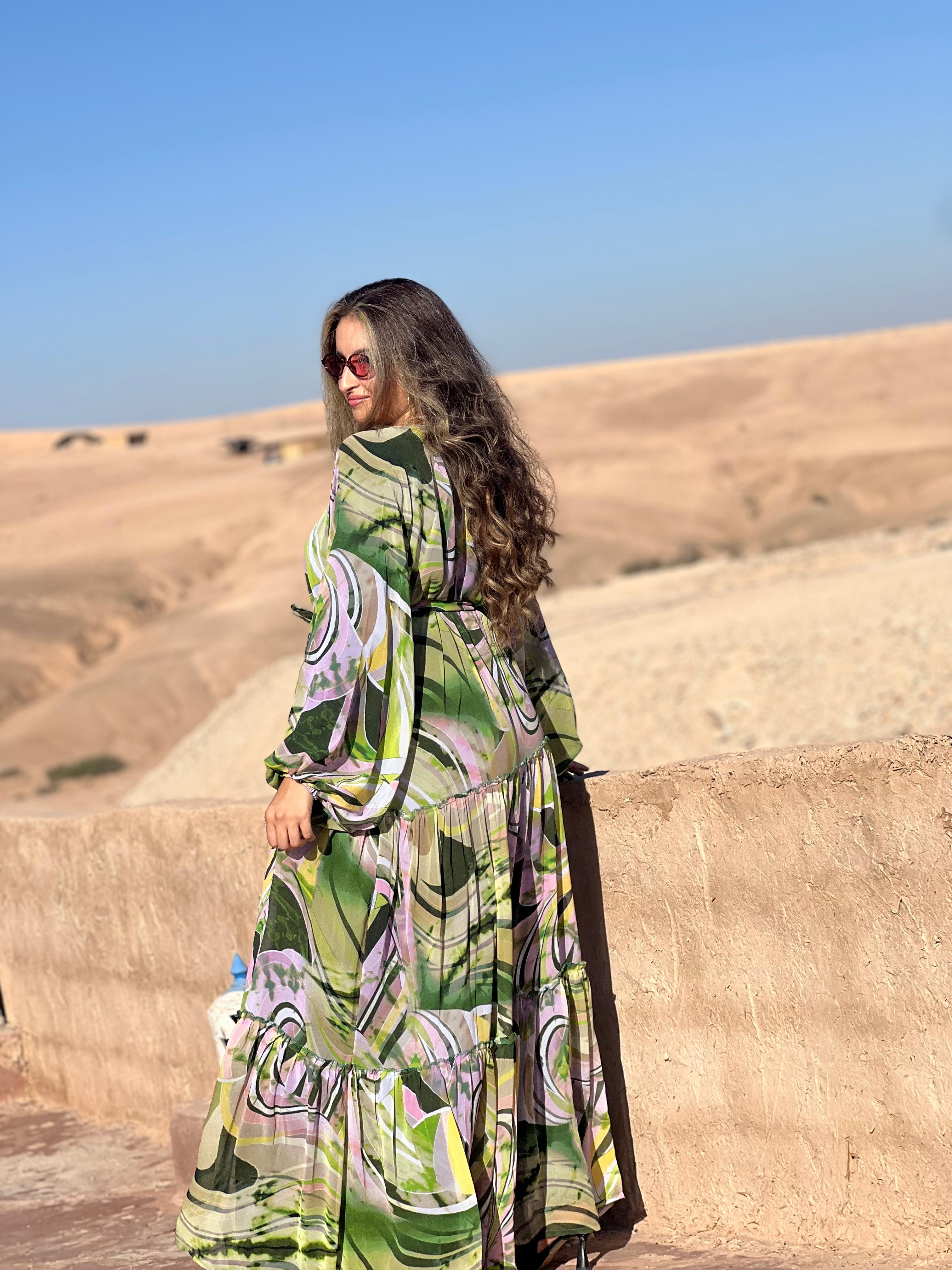 Robe verte