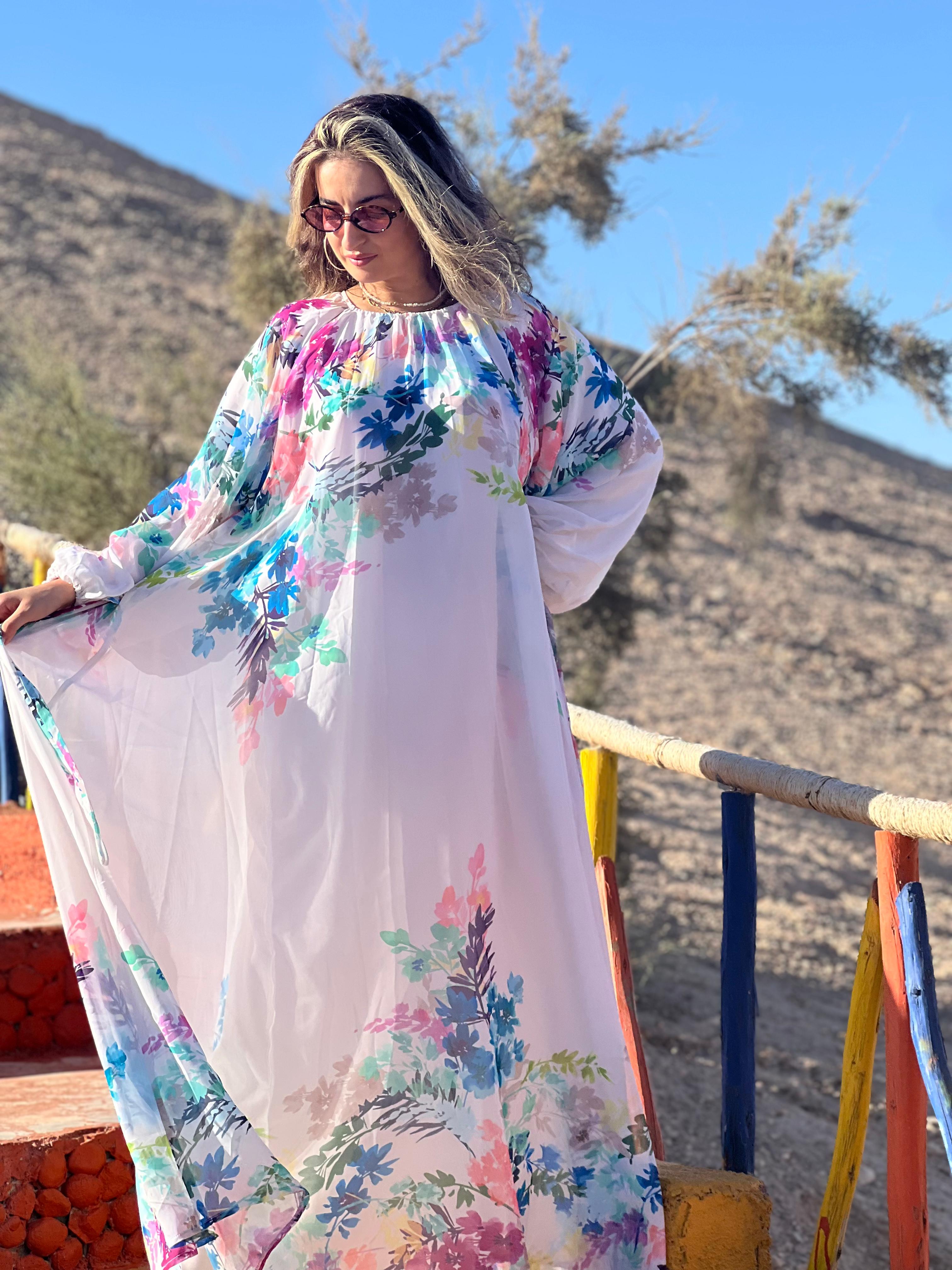 Robe fleurie
