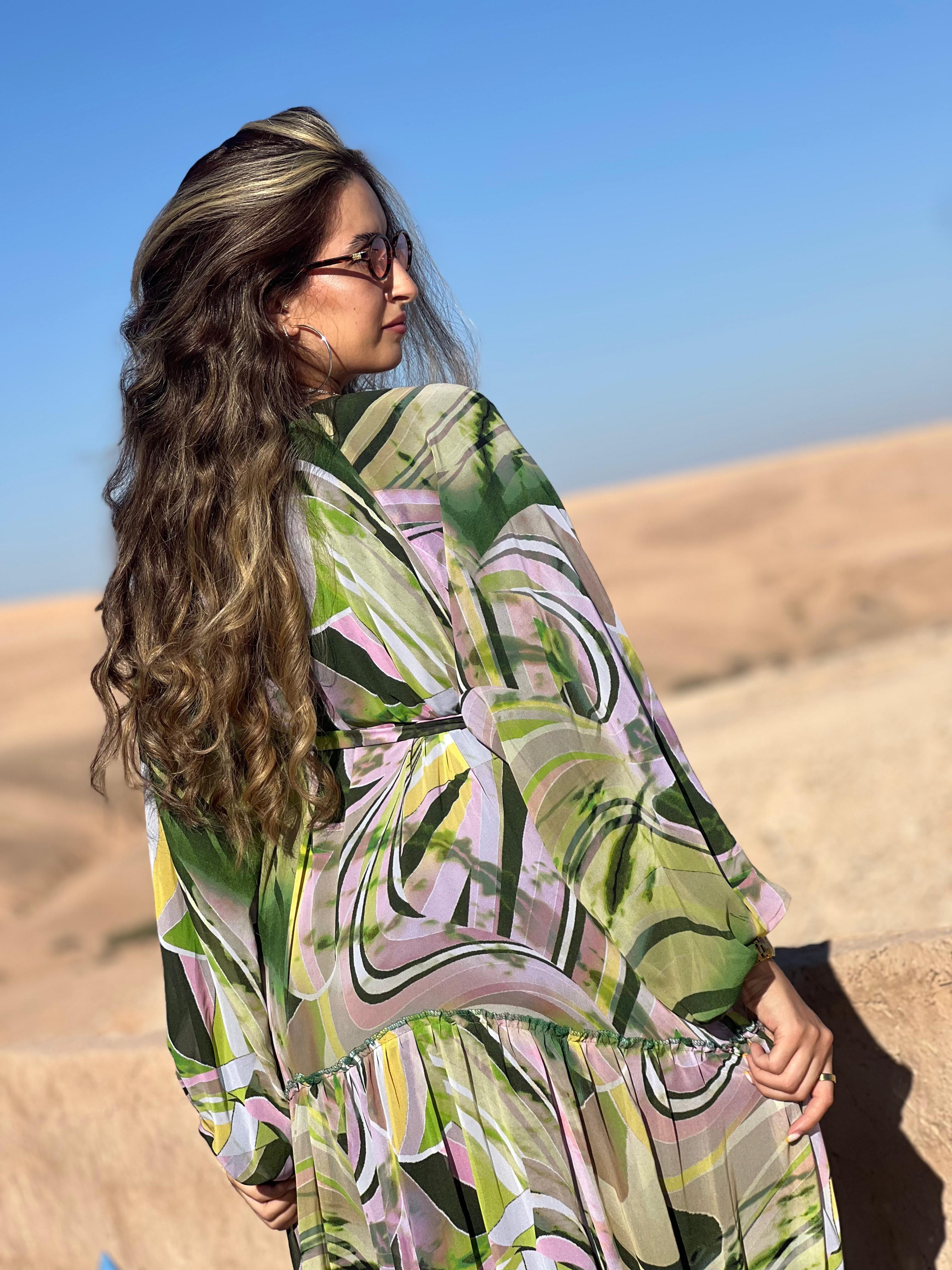 Robe verte