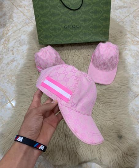 Casquette gucci rose