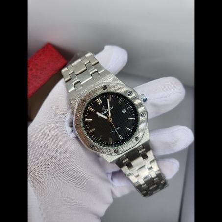 AUDEMARS PIGUET HOMMES BOITE SIMPLE GRIS TABLEAU NOIR