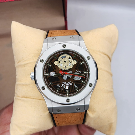 HUBLOT BOITE SIMPLE MARRON